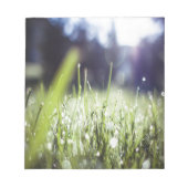 Bloc-note Herbe verte (Devant)