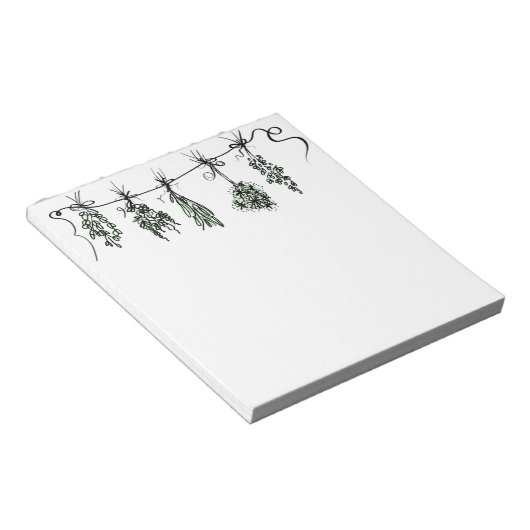 Bloc-note Herbes du jardin (Incliné)