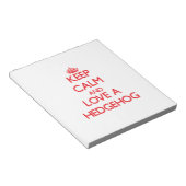 Bloc-note Hérisson (Incliné)