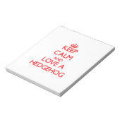 Bloc-note Hérisson (Tourné)