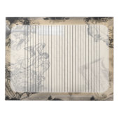 Bloc-note Heure de fête d'Halloween Ephémère Vintage (Devant)