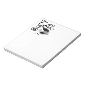 Bloc-note Heure du café (Tourné)