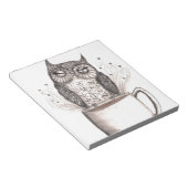 Bloc-note Heure du café Owl (Incliné)
