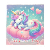 Bloc-note Heureuse Sainte-Valentin (Devant)