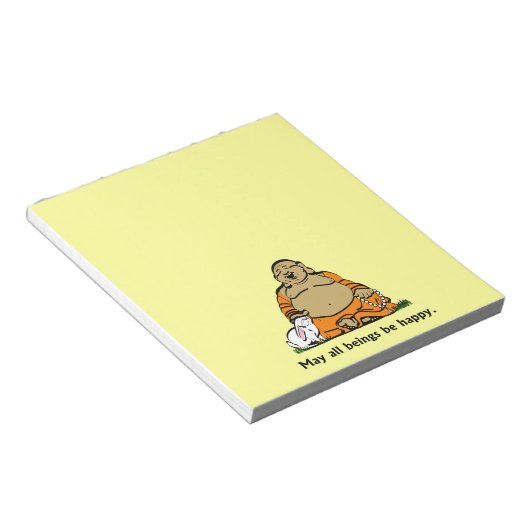 BLOC-NOTE HEUREUX BUDDHA (Incliné)