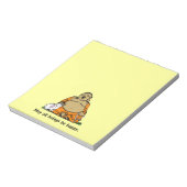 BLOC-NOTE HEUREUX BUDDHA (Tourné)