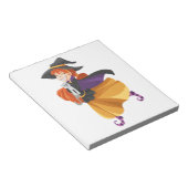 BLOC-NOTE "HEUREUX HALLOWEEN" WITCH (Incliné)