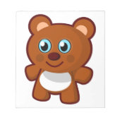 BLOC-NOTE HEUREUX TEDDY BEAR (Devant)