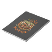 Bloc-note Hey Citrouille Halloween Lanterne Jack Lunettes Mo (Tourné)