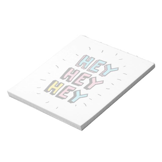 Bloc-note Hey Hey (Tourné)