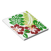 Bloc-note Hibiscus Fleurs tropicales (Incliné)