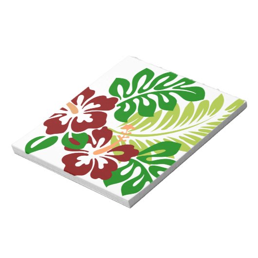 Bloc-note Hibiscus Fleurs tropicales (Tourné)