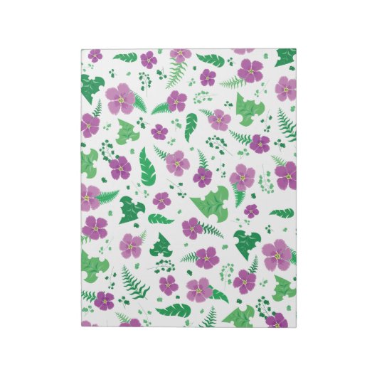 Bloc-note Hibiscus pourpre (Tourné)