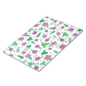 Bloc-note Hibiscus pourpre (Incliné)