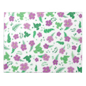 Bloc-note Hibiscus pourpre (Devant)