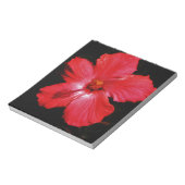Bloc-note Hibiscus rouge (Tourné)