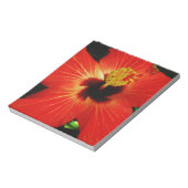 Bloc-note Hibiscus rouge (Tourné)