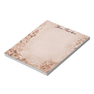 Bloc-note Hibiscus vintage