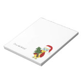 Bloc-note Hibou de Noël - Depuis le bureau de... (Tourné)