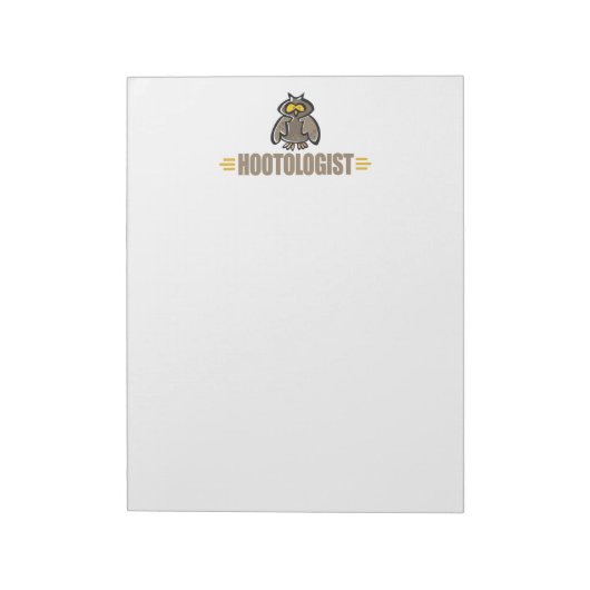Bloc-note Hibou drôle (Tourné)