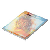 Bloc-note Hibou éclaboussé personnalisé (Tourné)