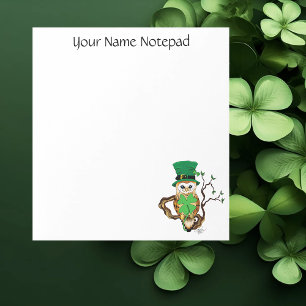 Bloc-note Hibou irlandais