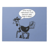 Bloc-note Hip Replacement Surgery (Devant)