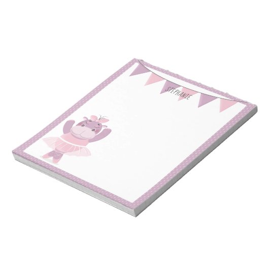 Bloc-note Hippo Ballerina (Tourné)