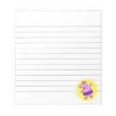 Bloc-note Hippo Ballerina Avec Tutu Linked (Devant)