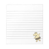 Bloc-note Hippo Sepia Ballerina Avec Tutu Linked (Devant)