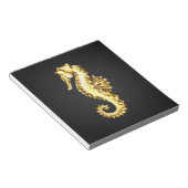 Bloc-note Hippocampe Polygonal Or (Incliné)