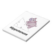 Bloc-note Hippotenuse Math drôle (Tourné)