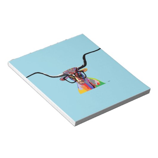 Bloc-note Hipster Longhorn (Incliné)