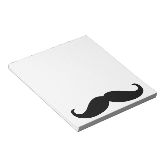 Bloc-note Hipster Mustache (Incliné)