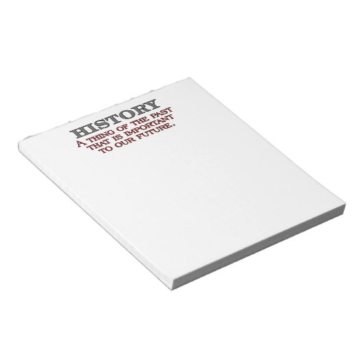 Bloc-note Histoire (Incliné)