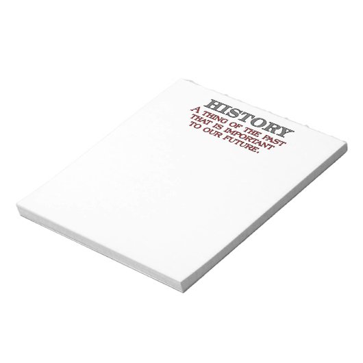 Bloc-note Histoire (Tourné)