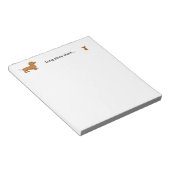 Bloc-note Histoire mignonne courte de teckel chihuahua (Incliné)