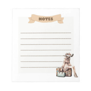 Bloc-note Histoires de valises : Collection Notes Vintage vo