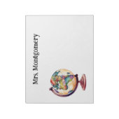 Bloc-note History or Geography Teacher Appreciation Gift (Tourné)