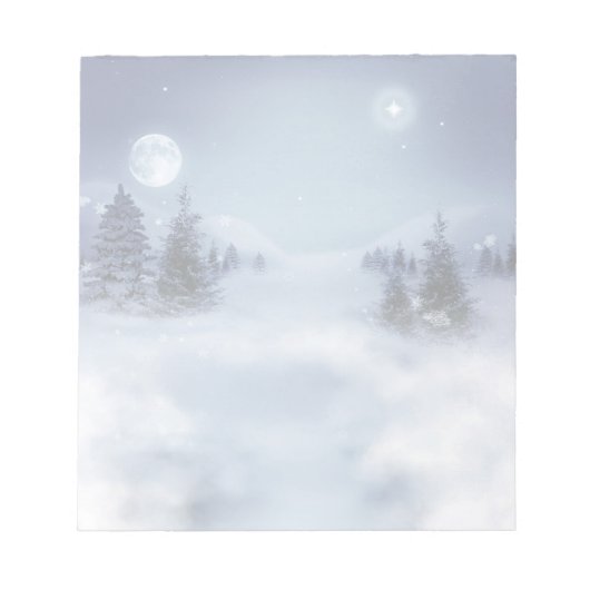 Bloc-note Hiver (Devant)