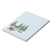 Bloc-note Hiver du continent (Tourné)