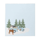 Bloc-note Hiver du continent (Devant)