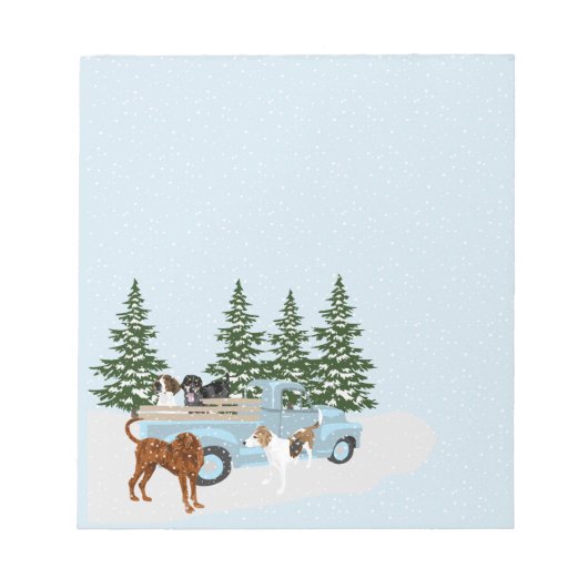 Bloc-note Hiver du continent (Devant)