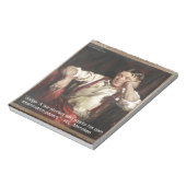 Bloc-note HL Mencken Graphic & Citation Sur Les Juges (Tourné)