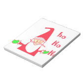Bloc-note Ho Ho Ho Merry Christmas From Santa.png (Tourné)