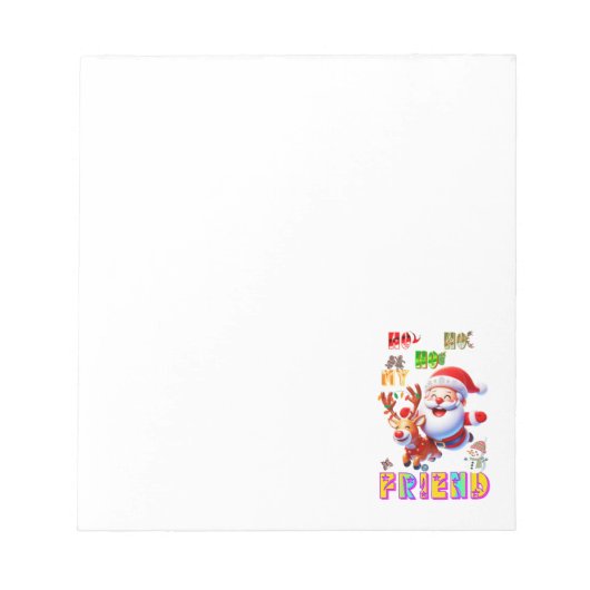 Bloc-note Ho Ho Ho Mon Cher Ami (Devant)