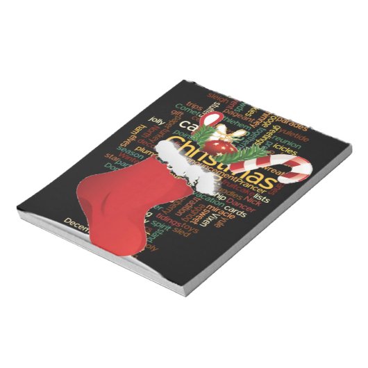 Bloc-note HoHo ! Merry Christmas TOXITS et Happy New Year (Tourné)