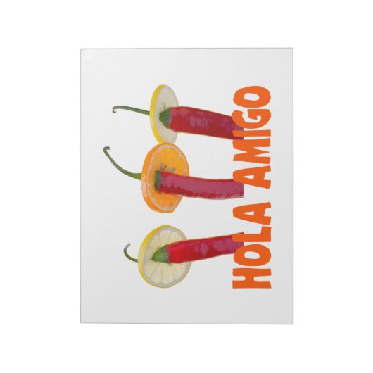 Bloc-note Hola Amigo (Tourné)