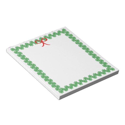 Bloc-note Holiday Wreath Notepad (Incliné)