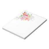 Bloc-note holiES - Bouquet de fleurs de printemps d'aquarell (Tourné)